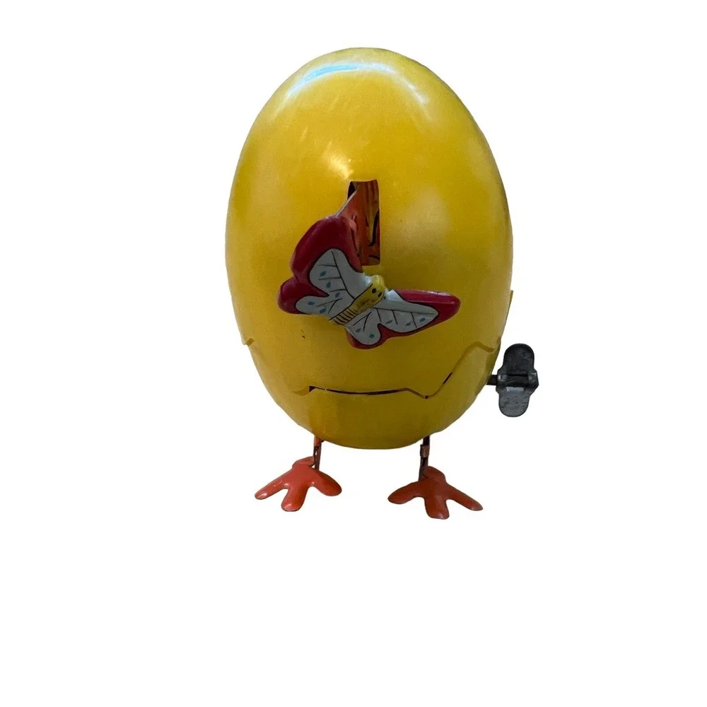 Shackman Automatic Mechanical Hatching Egg Chicken‎ Tin Wind Up Toy
